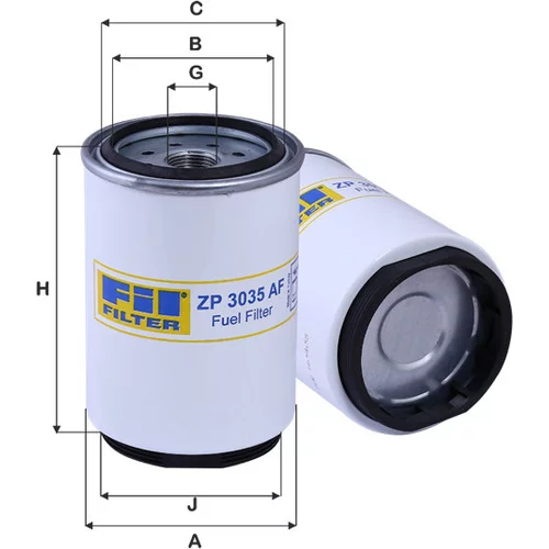 Palivový filter FIL FILTER ZP 3035 AF