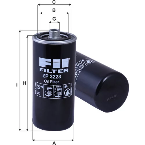 Olejový filter FIL FILTER ZP 3223