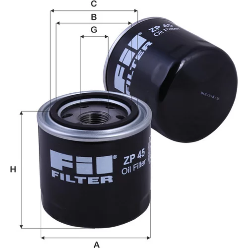 Olejový filter FIL FILTER ZP 45