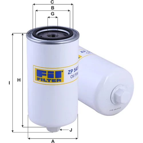 Olejový filter FIL FILTER ZP 540 B