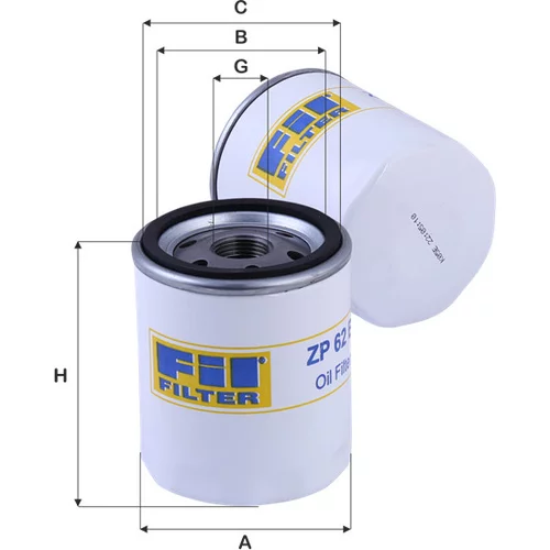 Olejový filter FIL FILTER ZP 62 B