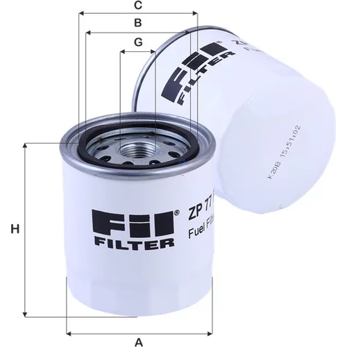 Palivový filter FIL FILTER ZP 77 F