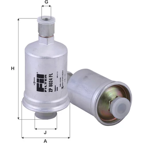 Palivový filter FIL FILTER ZP 8024 FL