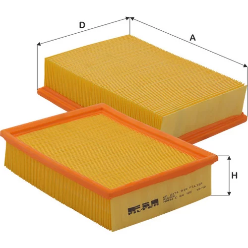 Vzduchový filter FIL FILTER HP 2174