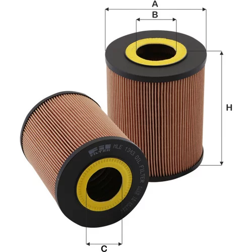 Olejový filter FIL FILTER MLE 1343