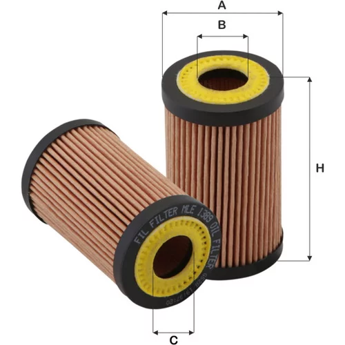 Olejový filter FIL FILTER MLE 1389