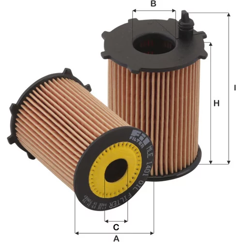 Olejový filter FIL FILTER MLE 1401