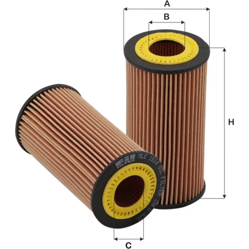 Olejový filter FIL FILTER MLE 1514