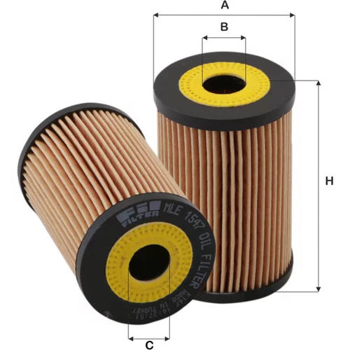 Olejový filter FIL FILTER MLE 1547