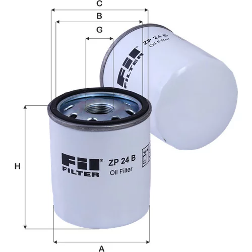 Olejový filter FIL FILTER ZP 24 B
