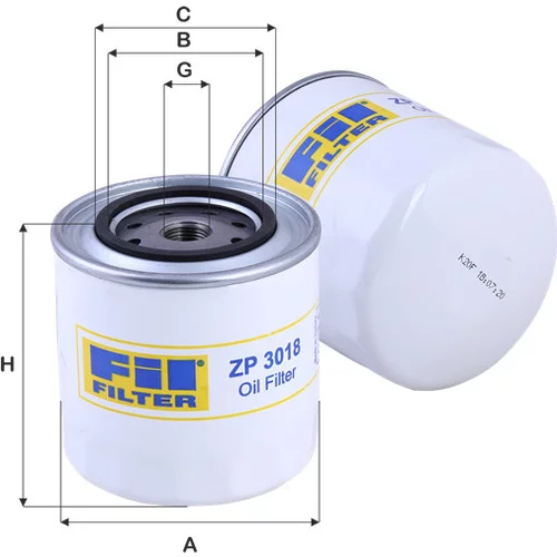 Olejový filter FIL FILTER ZP 3018