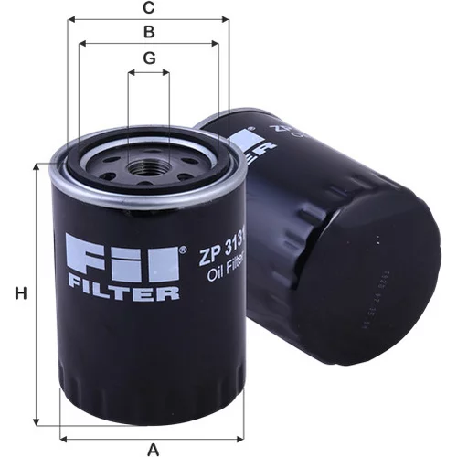 Olejový filter FIL FILTER ZP 3131
