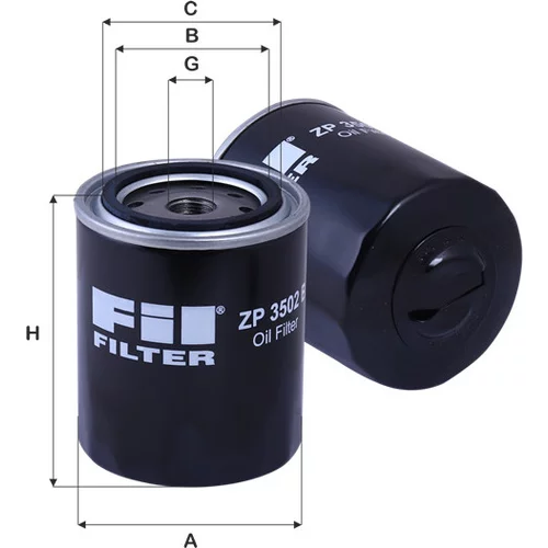 Olejový filter FIL FILTER ZP 3502 B