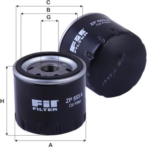 Olejový filter FIL FILTER ZP 553 A
