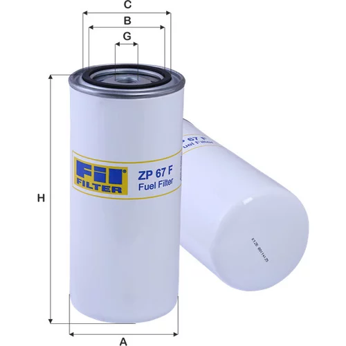Palivový filter FIL FILTER ZP 67 F