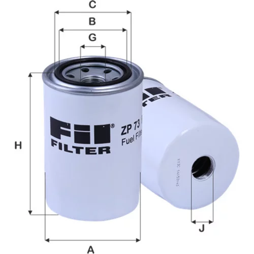 Palivový filter FIL FILTER ZP 73 F