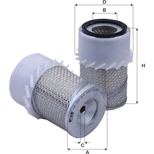 Vzduchový filter FIL FILTER HP 470 BK