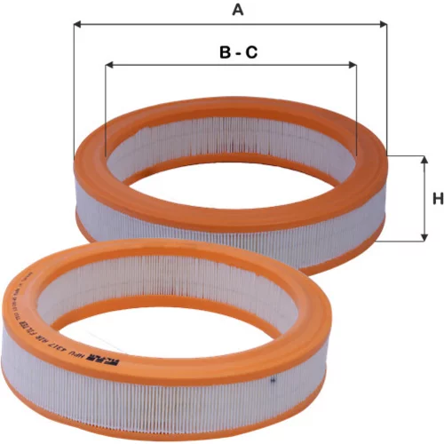 Vzduchový filter FIL FILTER HPU 4317