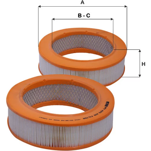 Vzduchový filter FIL FILTER HPU 4370