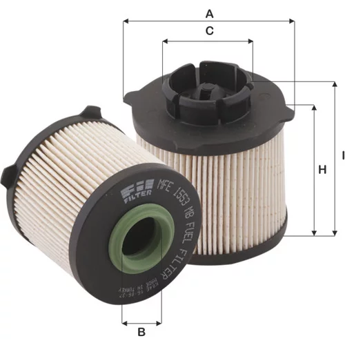 Palivový filter FIL FILTER MFE 1553 MB