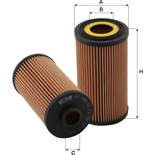Olejový filter FIL FILTER MLE 1402