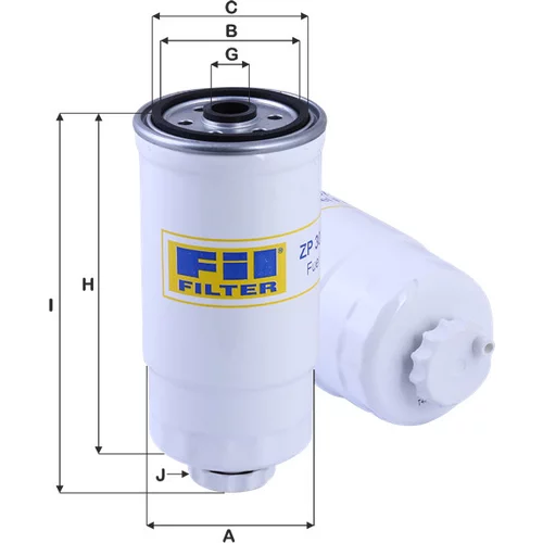 Palivový filter FIL FILTER ZP 3071 BF