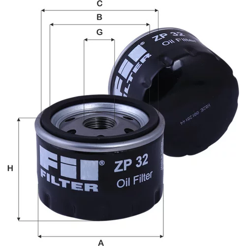 Olejový filter FIL FILTER ZP 32