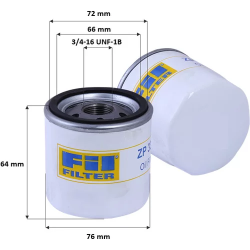 Olejový filter FIL FILTER ZP 3336