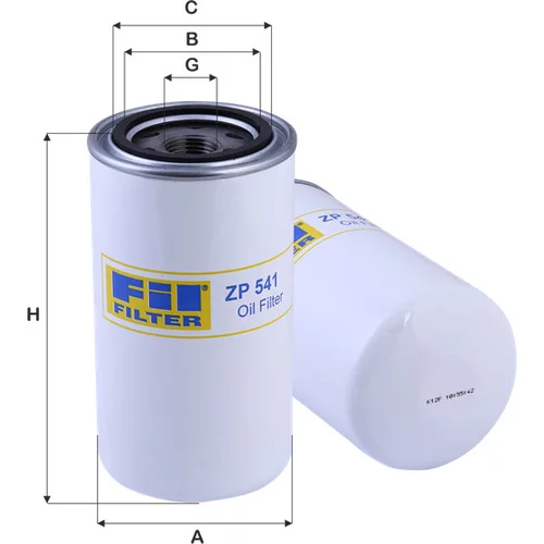 Olejový filter FIL FILTER ZP 541