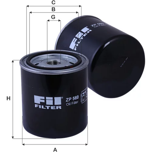 Olejový filter FIL FILTER ZP 560