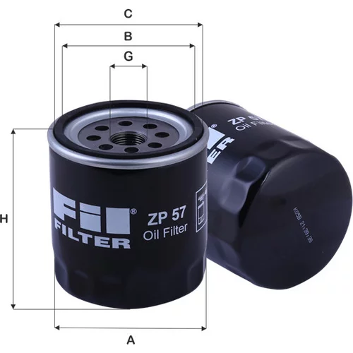 Olejový filter FIL FILTER ZP 57