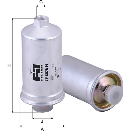 Palivový filter FIL FILTER ZP 8025 FL