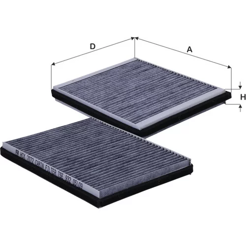 Filter vnútorného priestoru FIL FILTER HCK 7072