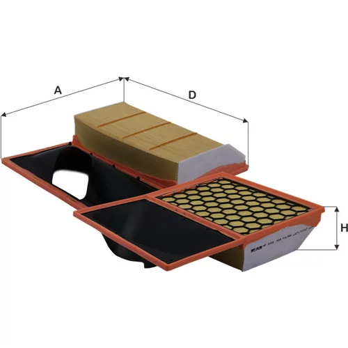 Vzduchový filter FIL FILTER HP 2316