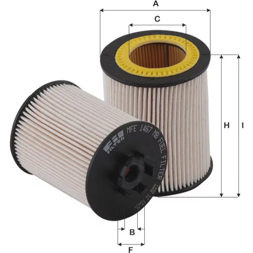 Palivový filter FIL FILTER MFE 1467 MB