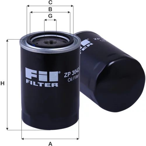 Olejový filter FIL FILTER ZP 3042 A