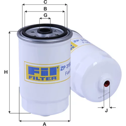 Palivový filter FIL FILTER ZP 3158 FMB
