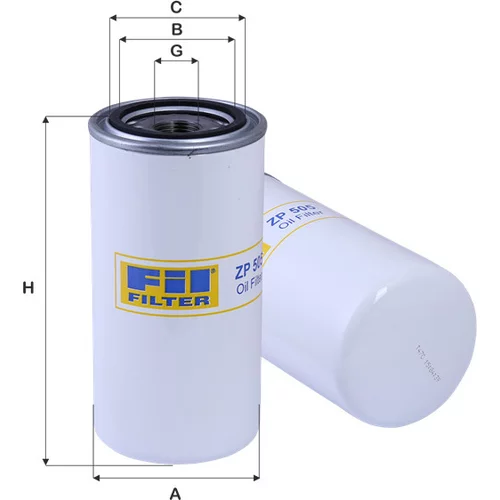 Olejový filter FIL FILTER ZP 505
