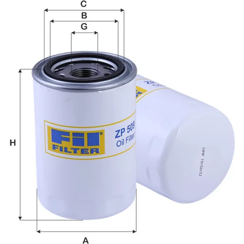 Olejový filter FIL FILTER ZP 509