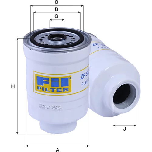 Palivový filter FIL FILTER ZP 522 F