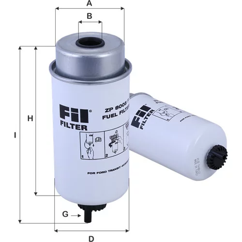 Palivový filter FIL FILTER ZP 8005 F