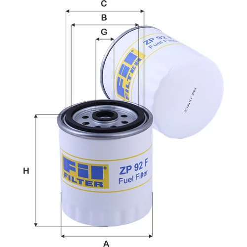 Palivový filter FIL FILTER ZP 92 F