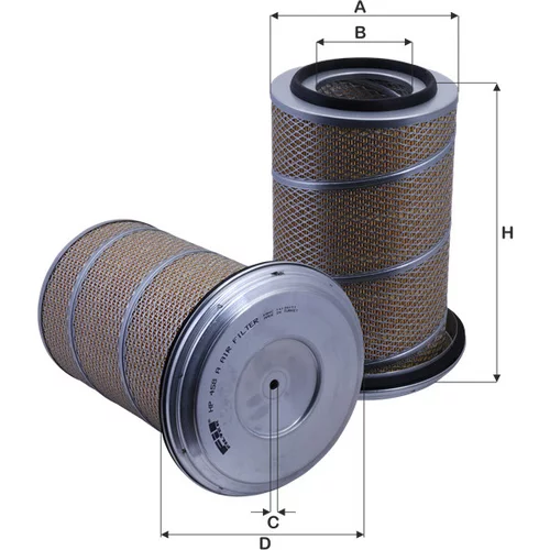 Vzduchový filter FIL FILTER HP 458 A