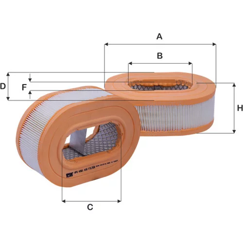 Vzduchový filter FIL FILTER HPU 4361