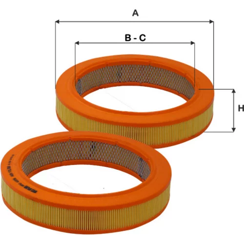 Vzduchový filter FIL FILTER HPU 4375