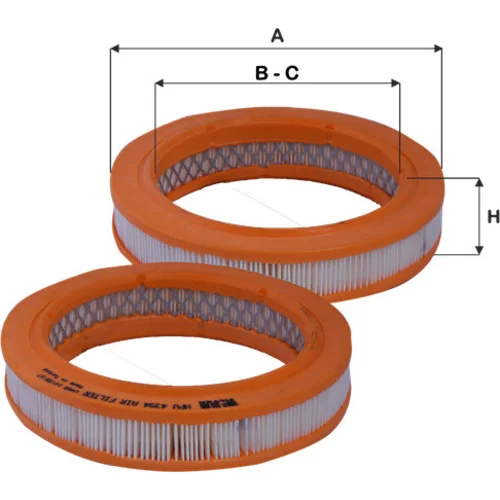 Vzduchový filter FIL FILTER HPU 4394