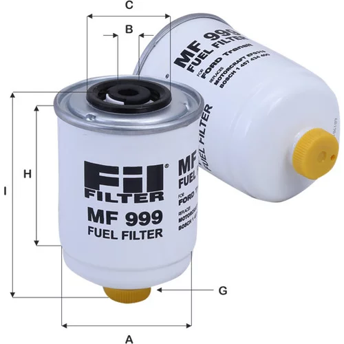 Palivový filter FIL FILTER MF 999