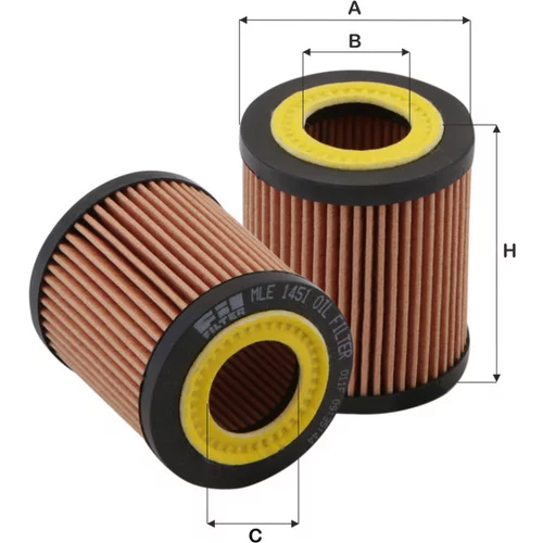 Olejový filter FIL FILTER MLE 1451