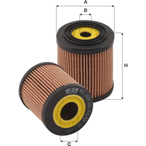 Olejový filter FIL FILTER MLE 1634