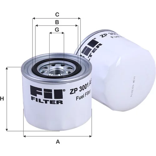 Palivový filter FIL FILTER ZP 3001 AF